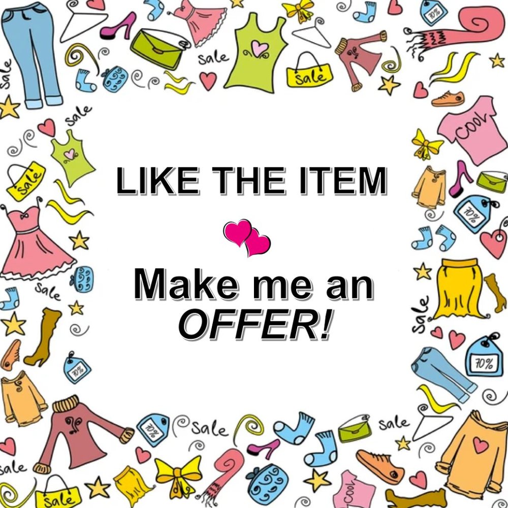 Feel Free to MAKE ME AN OFFER!